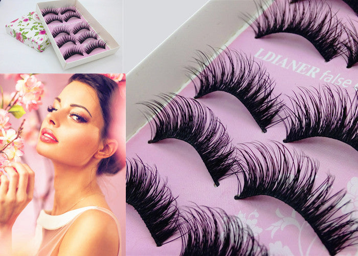 5 Pairs Thick False Lashes