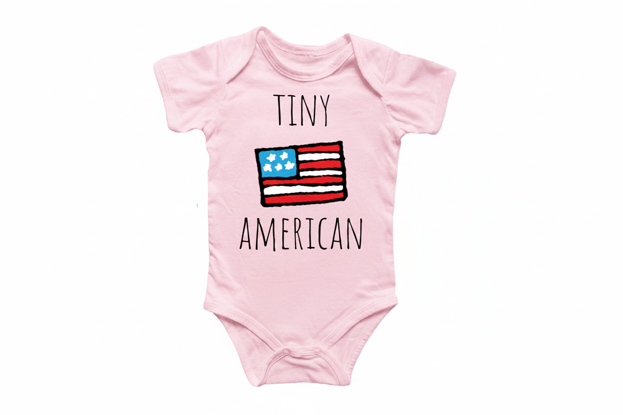 July 4th Patriotic Infant Bodysuit