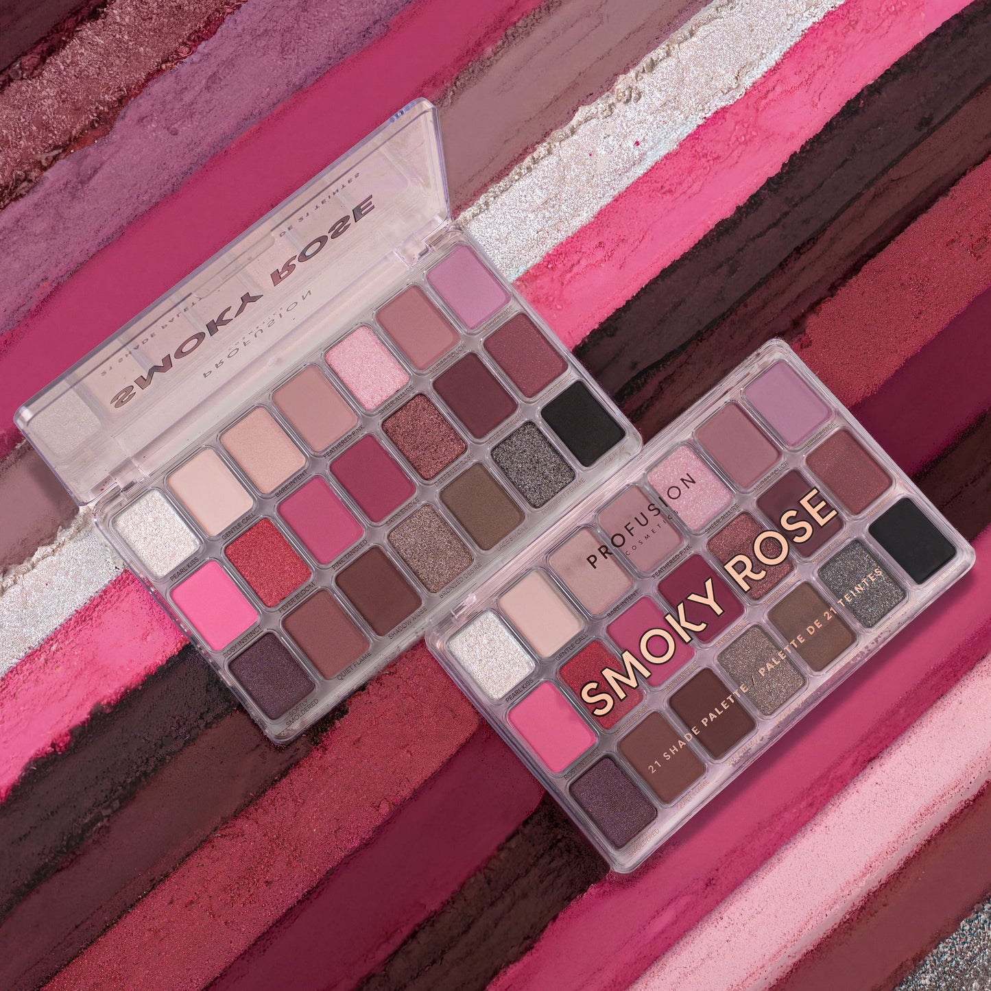 Artistry 21 Shade Palette - Smoky Rose