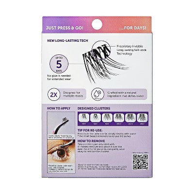 imPRESS Long Lasting Press-On Self Adhesive False Eyelashes