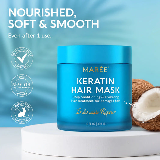 Marée Keratin Hair Mask for Damaged Hair