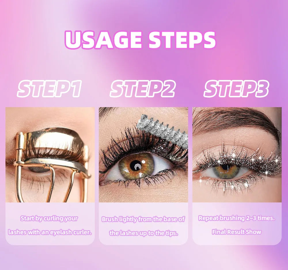 Mascara Usage Steps