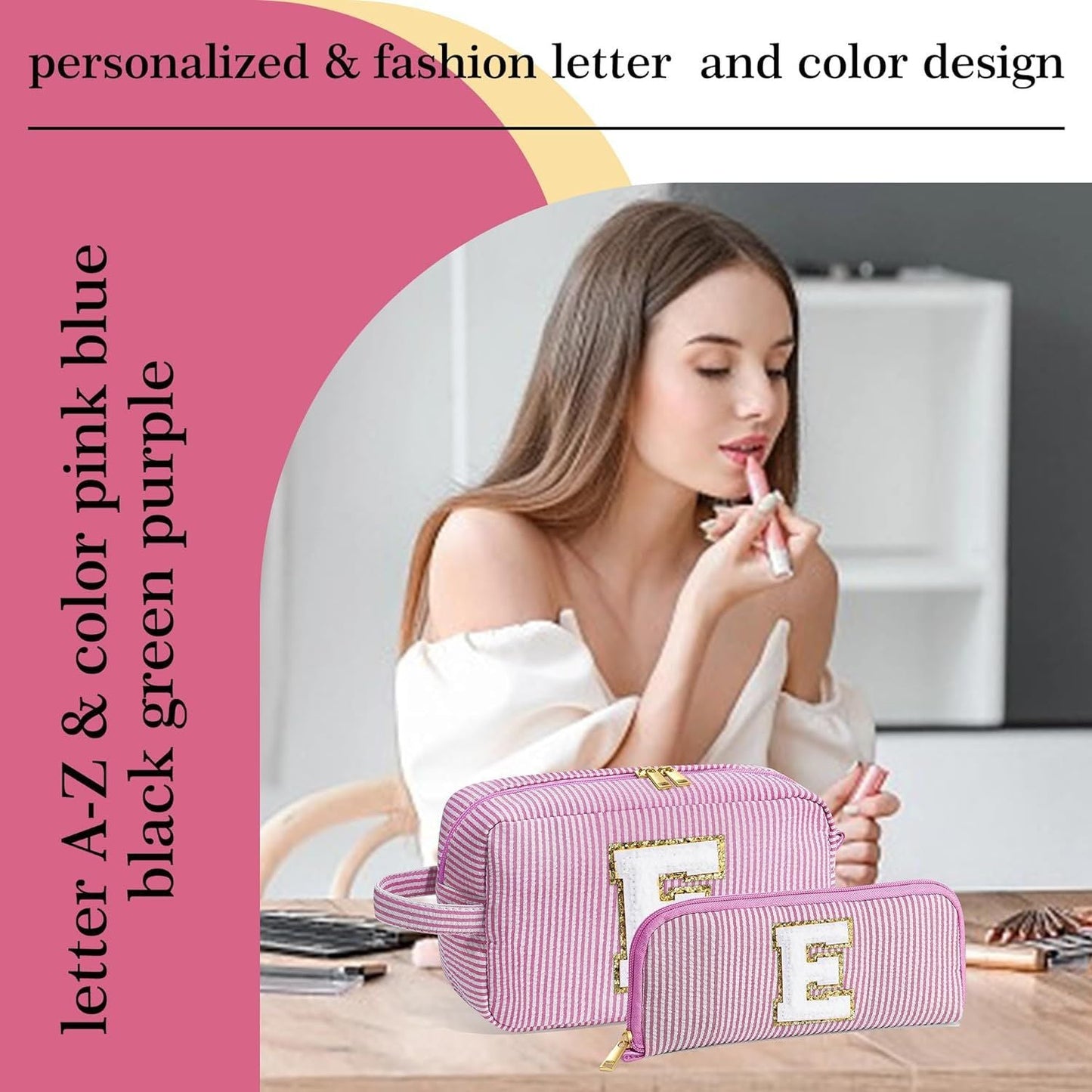 2 in 1 Lightweight Makeup Bag