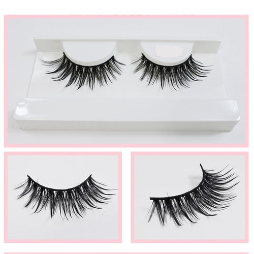 Wet Manga Fiber Faux Lashes