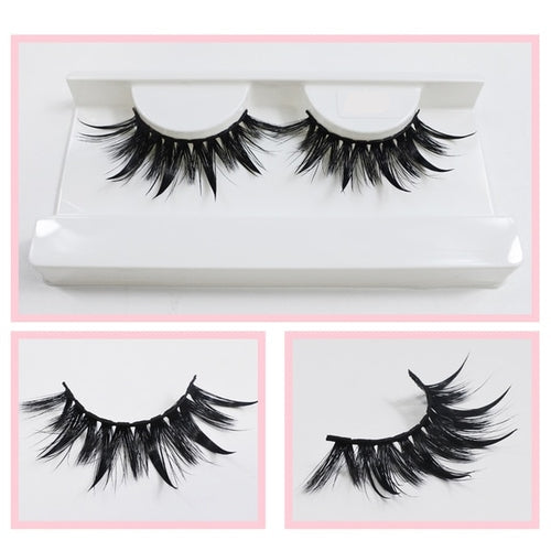 Wet Manga Fiber Faux Lashes