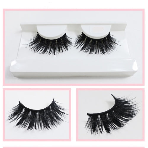 Wet Manga Fiber Faux Lashes