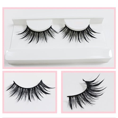 Wet Manga Fiber Faux Lashes