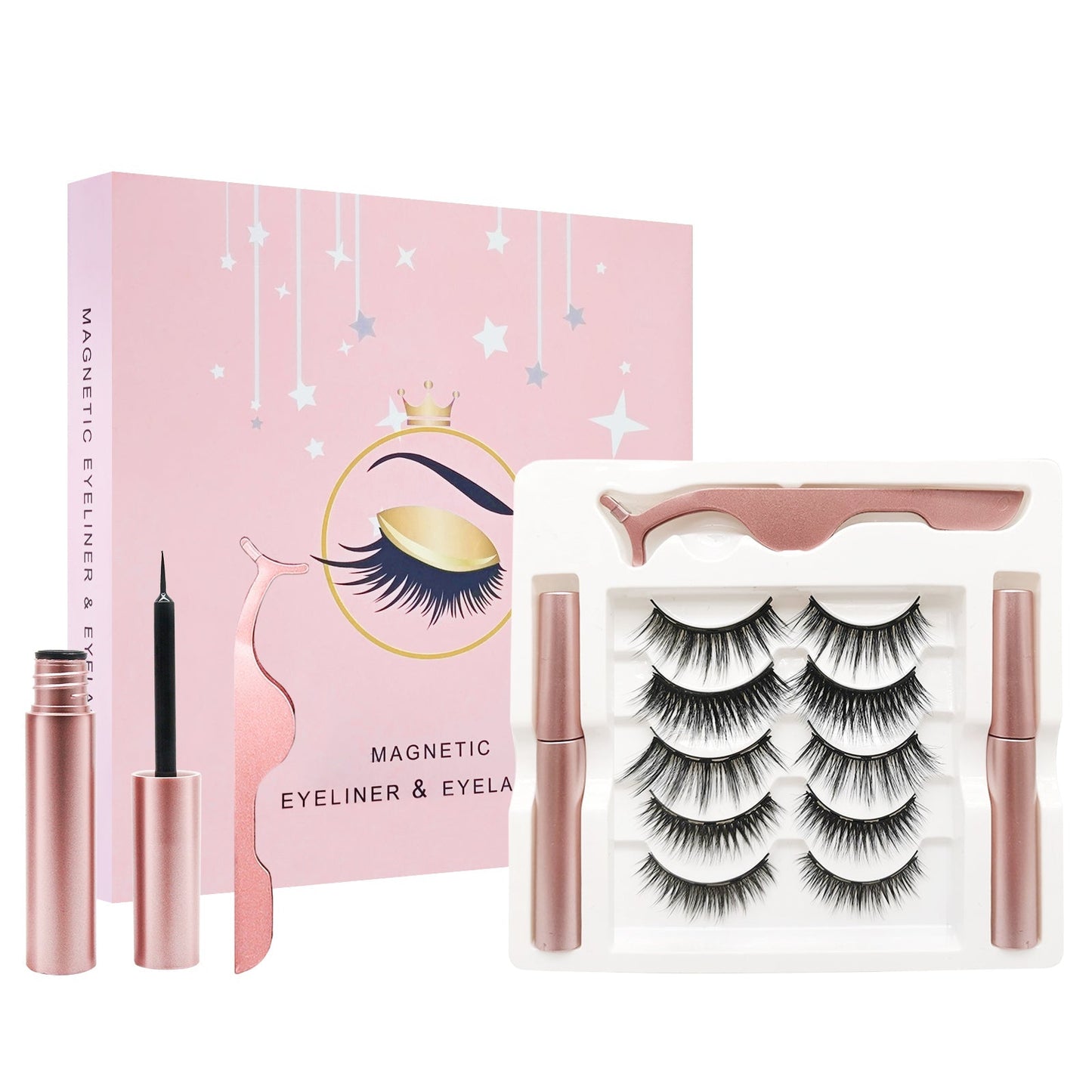 Rosa Magnetic Eyeliner & Eyelash Kit