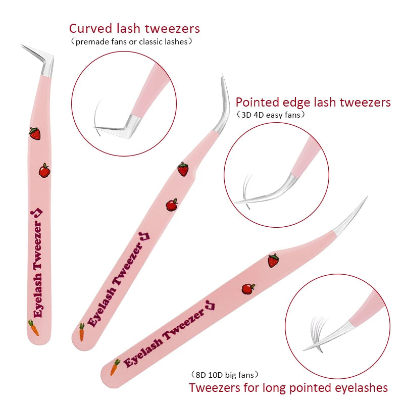 Ultra-Eyelash Extensions Tweezers