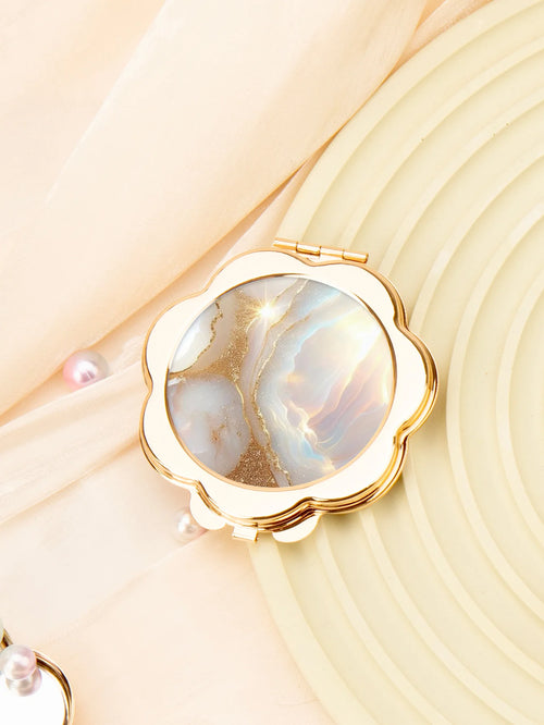 Delicate Double-Sided Makeup Mirror