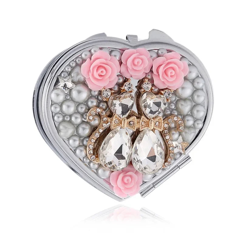 La Perle Small Pocket Makeup Mirror