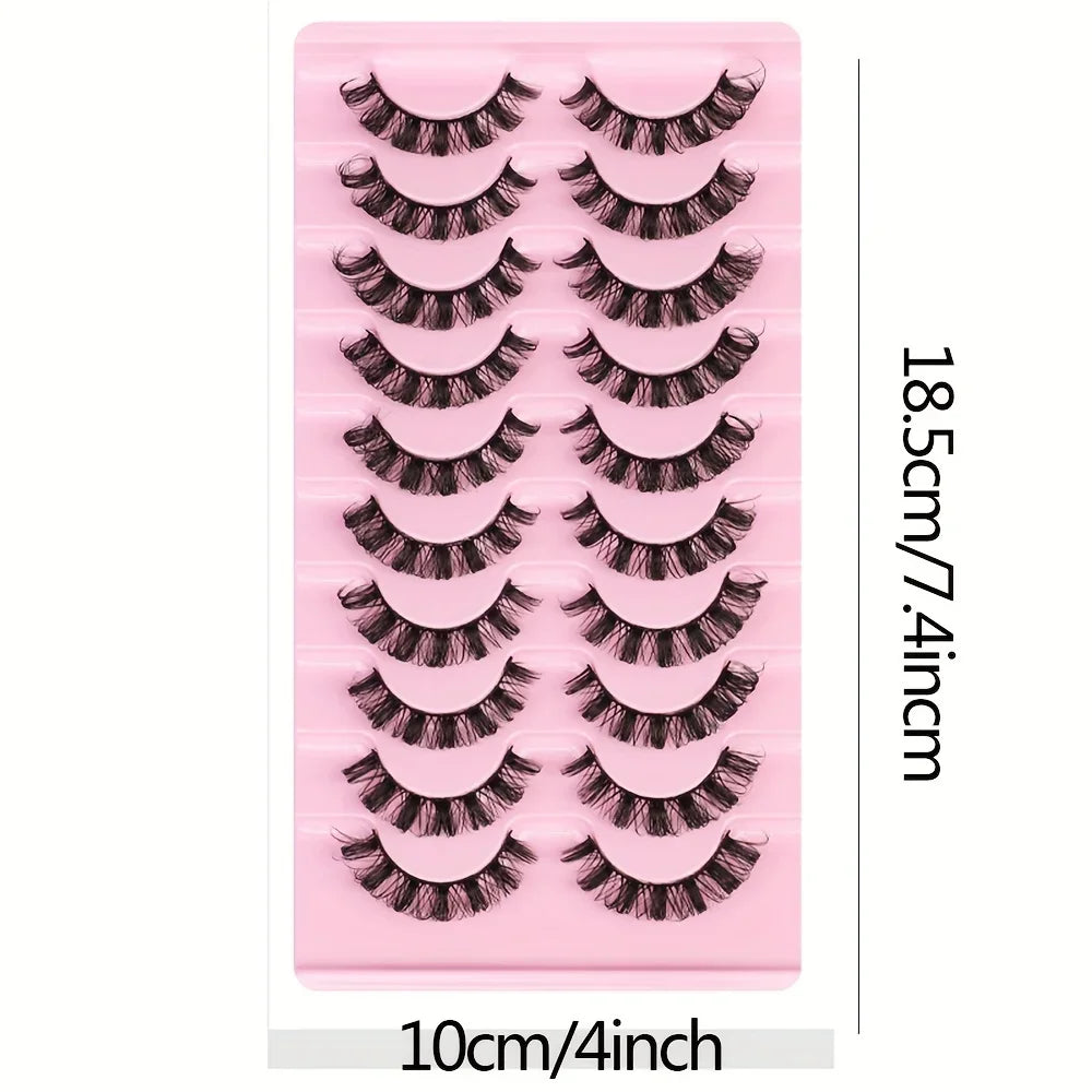 Bora Wispy False Eyelashes 10-Pair Tray