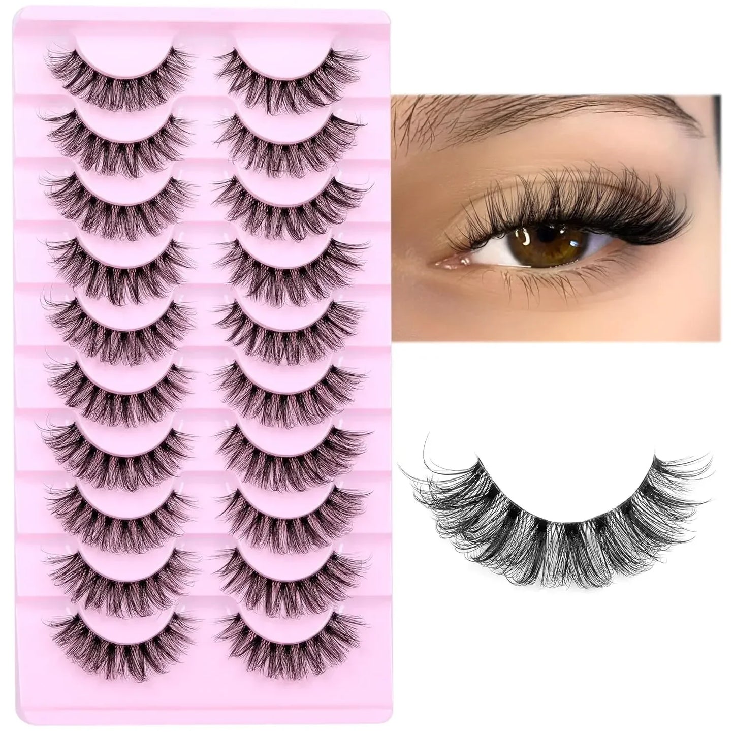 Flore D Curl Faux Eyelashes