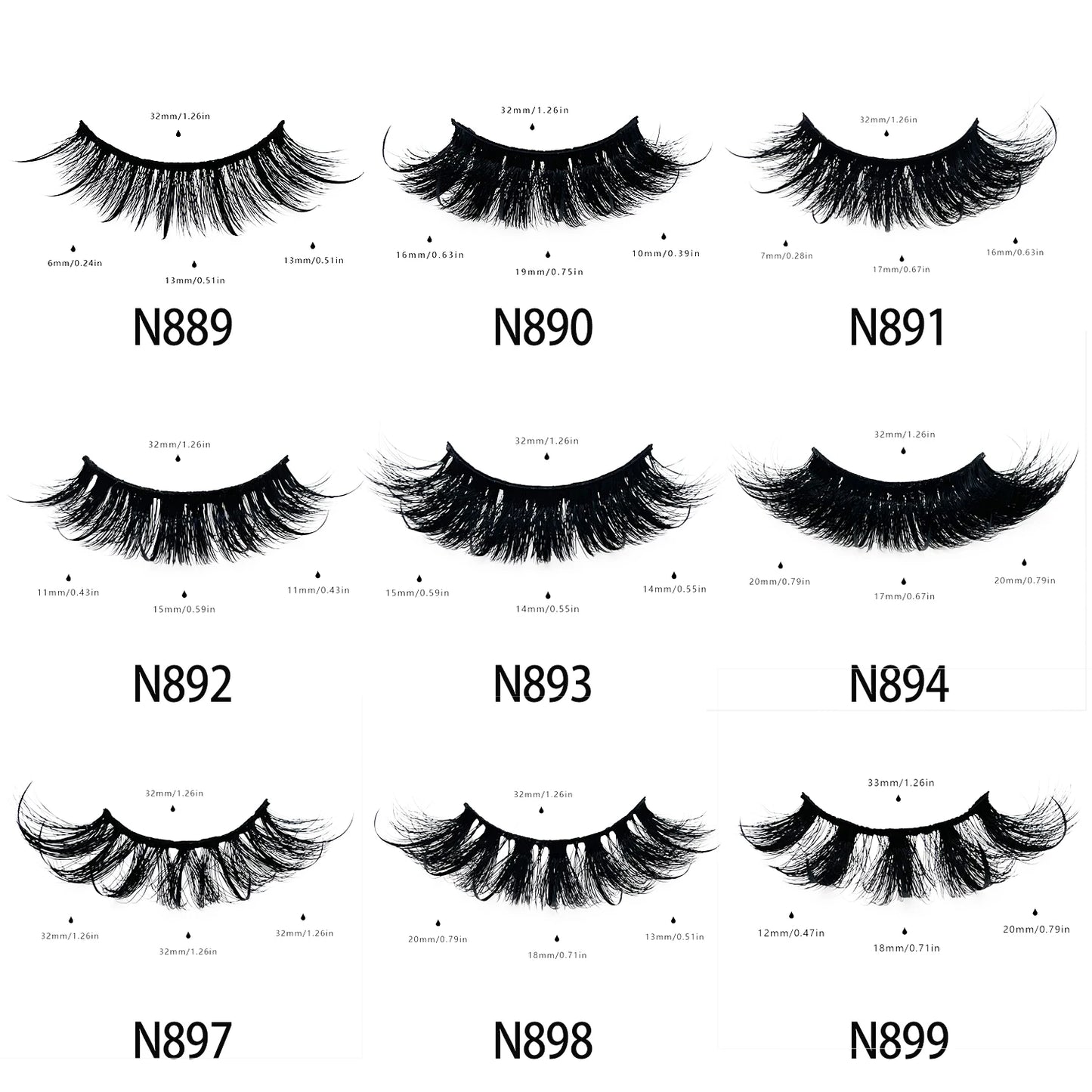 Spikes Full Strip Lashes
