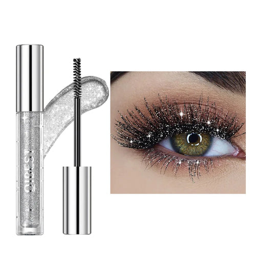 Silver Glitter Mascara