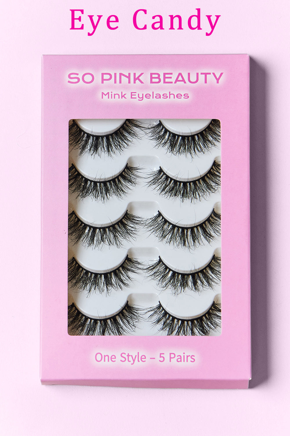 So Pink Beauty Mink Eyelashes Eye Candy