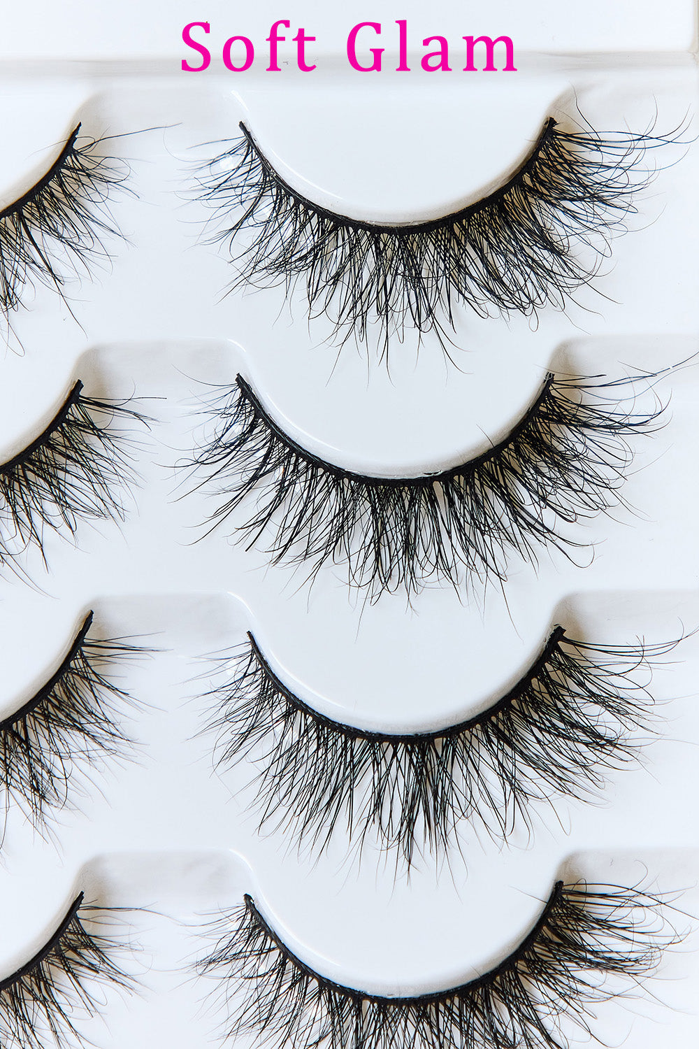 So Pink Beauty Mink Eyelashes Soft Glam View