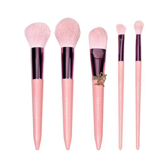 Struck By Love 5 PC Face & Eye Brush Set