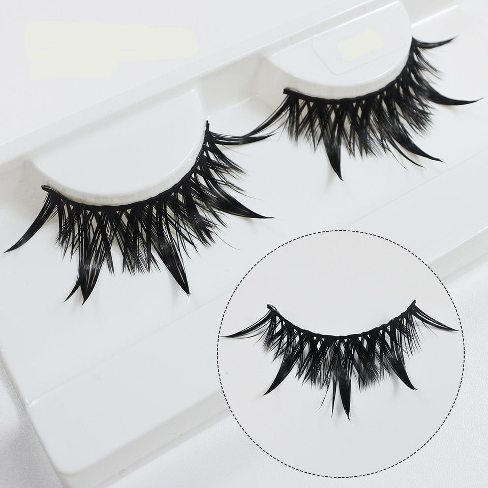Wet Manga Fiber Faux Lashes