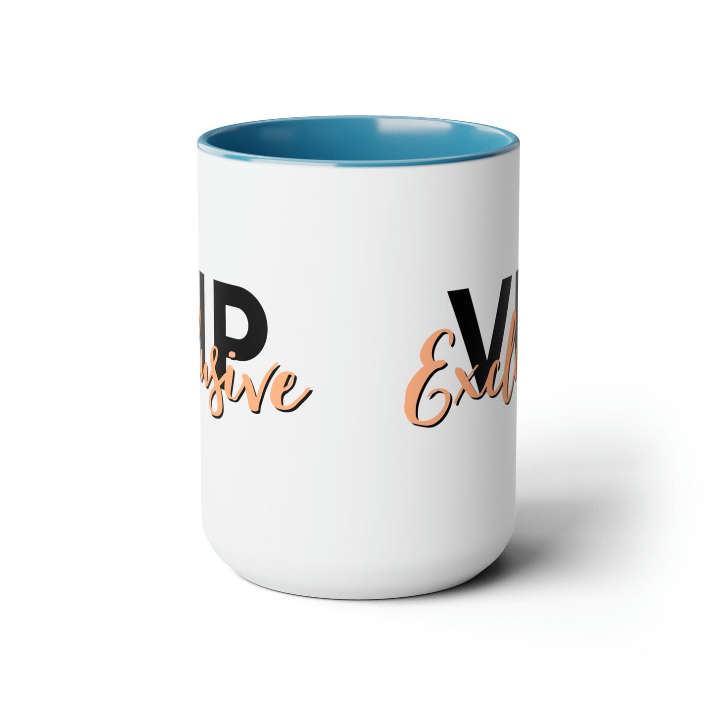 Ceramic Mug - Vip Exclusive Black and Beige - Affirmation
