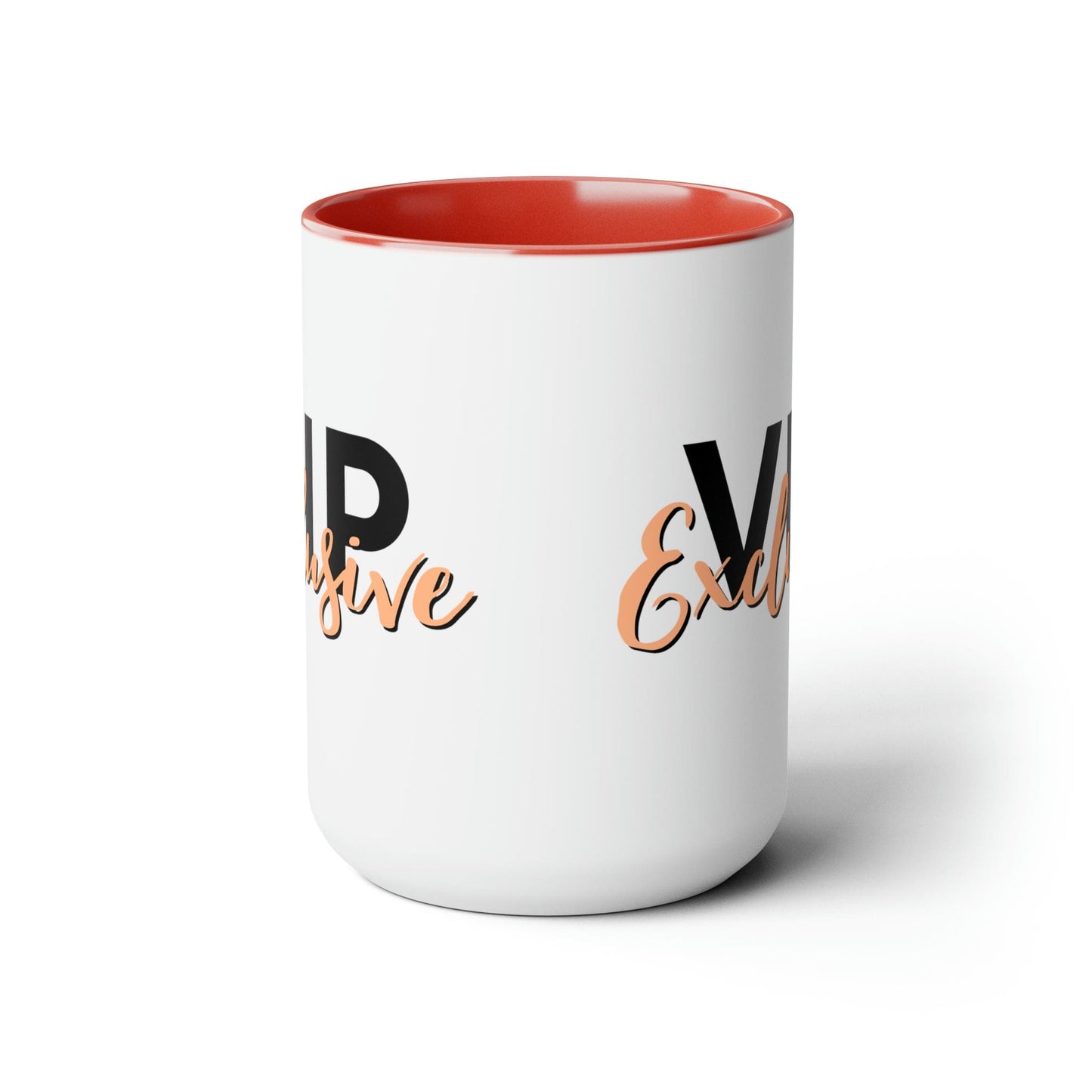 Ceramic Mug - Vip Exclusive Black and Beige - Affirmation