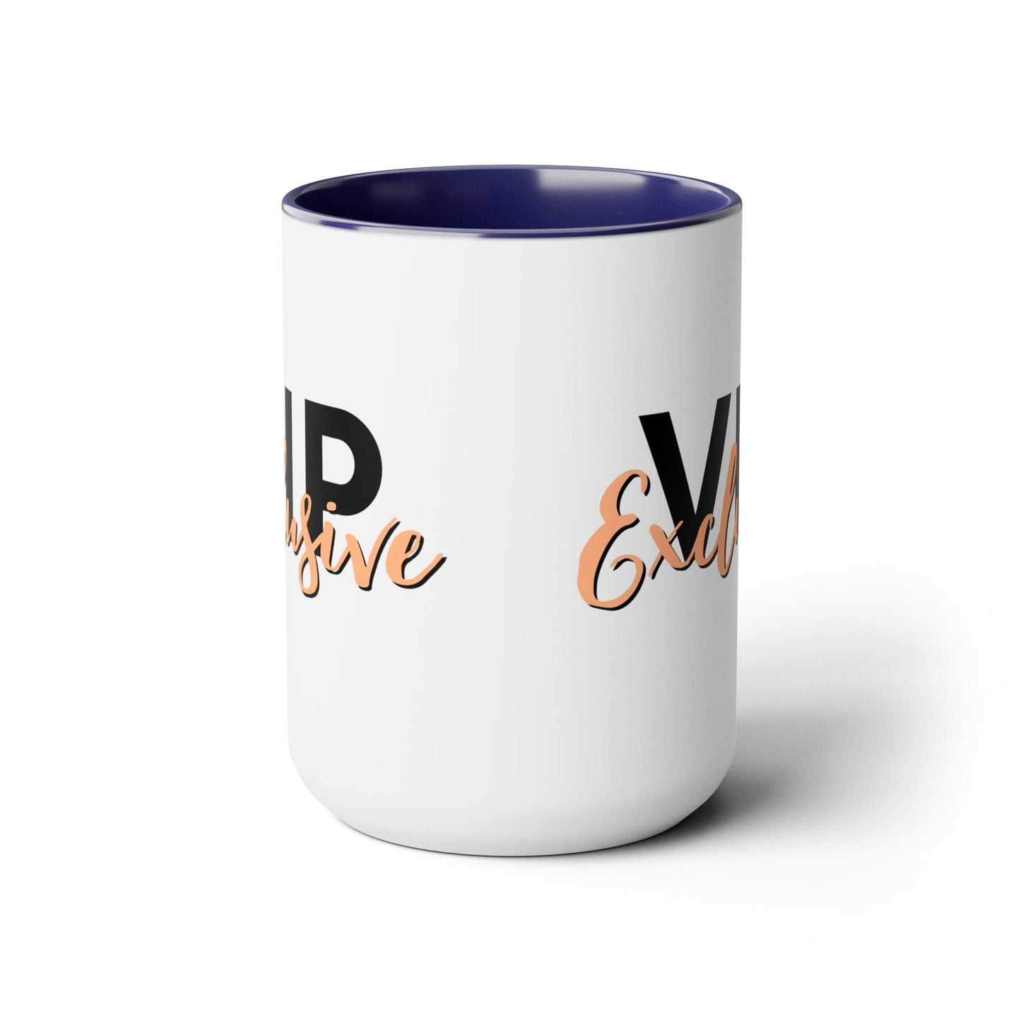 Ceramic Mug - Vip Exclusive Black and Beige - Affirmation