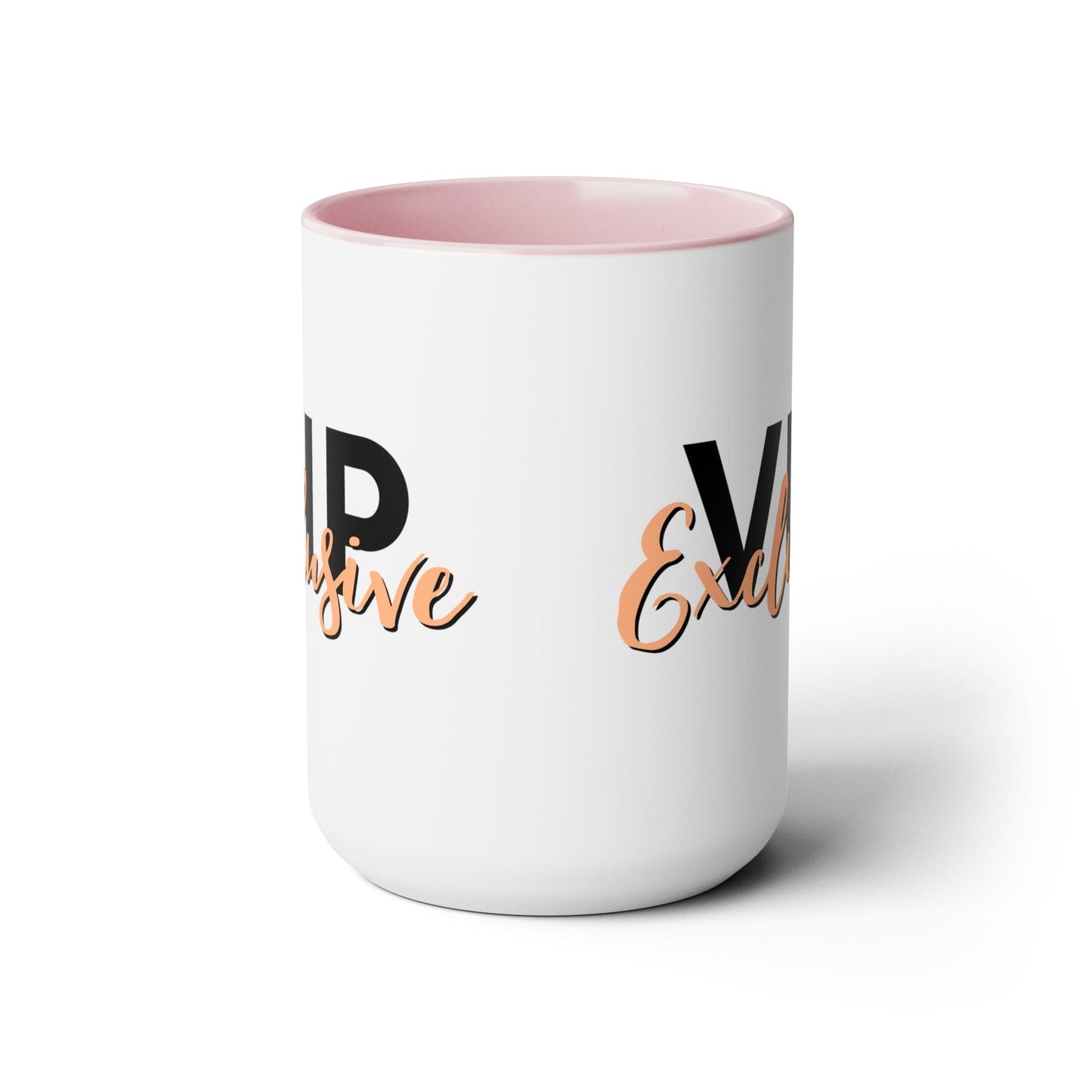 Ceramic Mug - Vip Exclusive Black and Beige - Affirmation