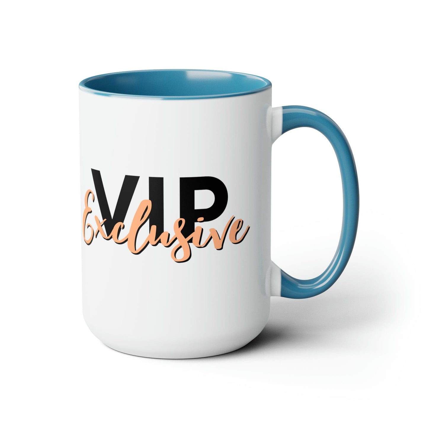 Ceramic Mug - Vip Exclusive Black and Beige - Affirmation