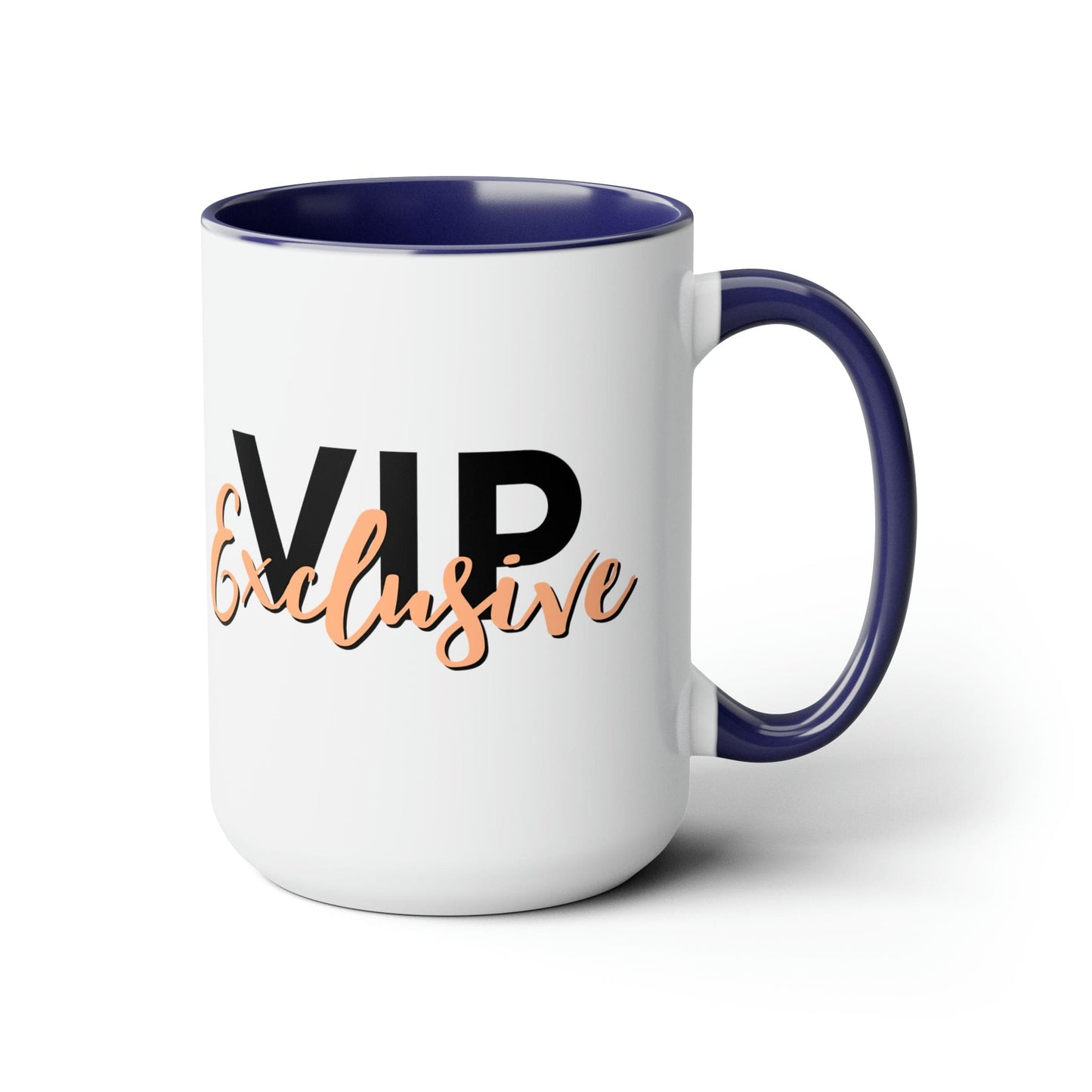 Ceramic Mug - Vip Exclusive Black and Beige - Affirmation