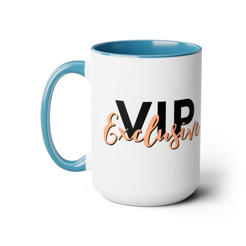 Ceramic Mug - Vip Exclusive Black and Beige - Affirmation