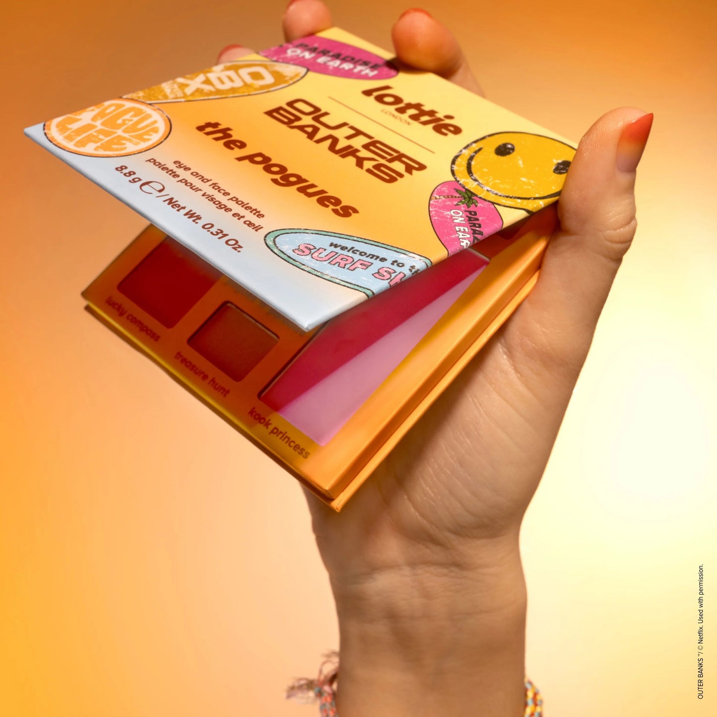 LOTTIE LONDON Outer Banks Face & Eyeshadow Palette