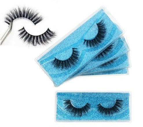 5 Pairs 3D Mink Fluffy & Dramatic Strip Lashes