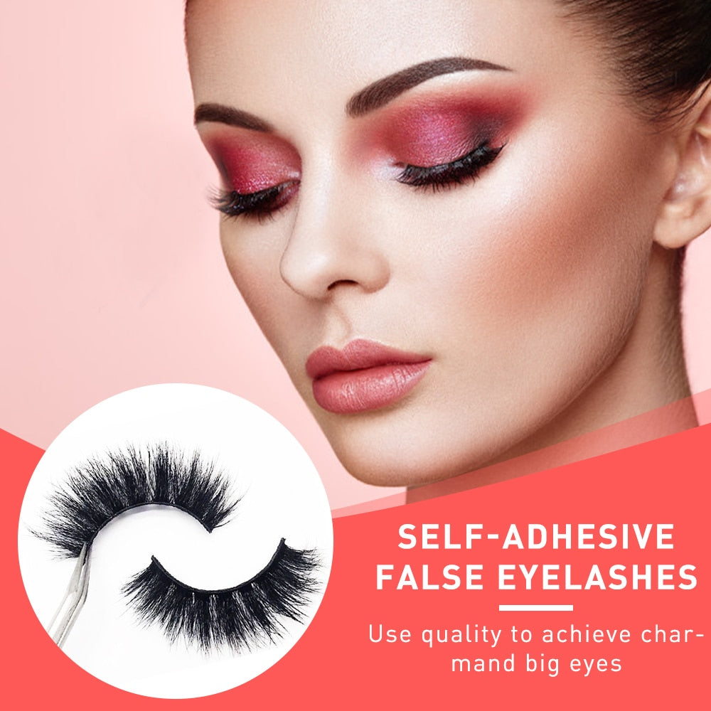 5 Pairs 3D Mink Fluffy & Dramatic Strip Lashes