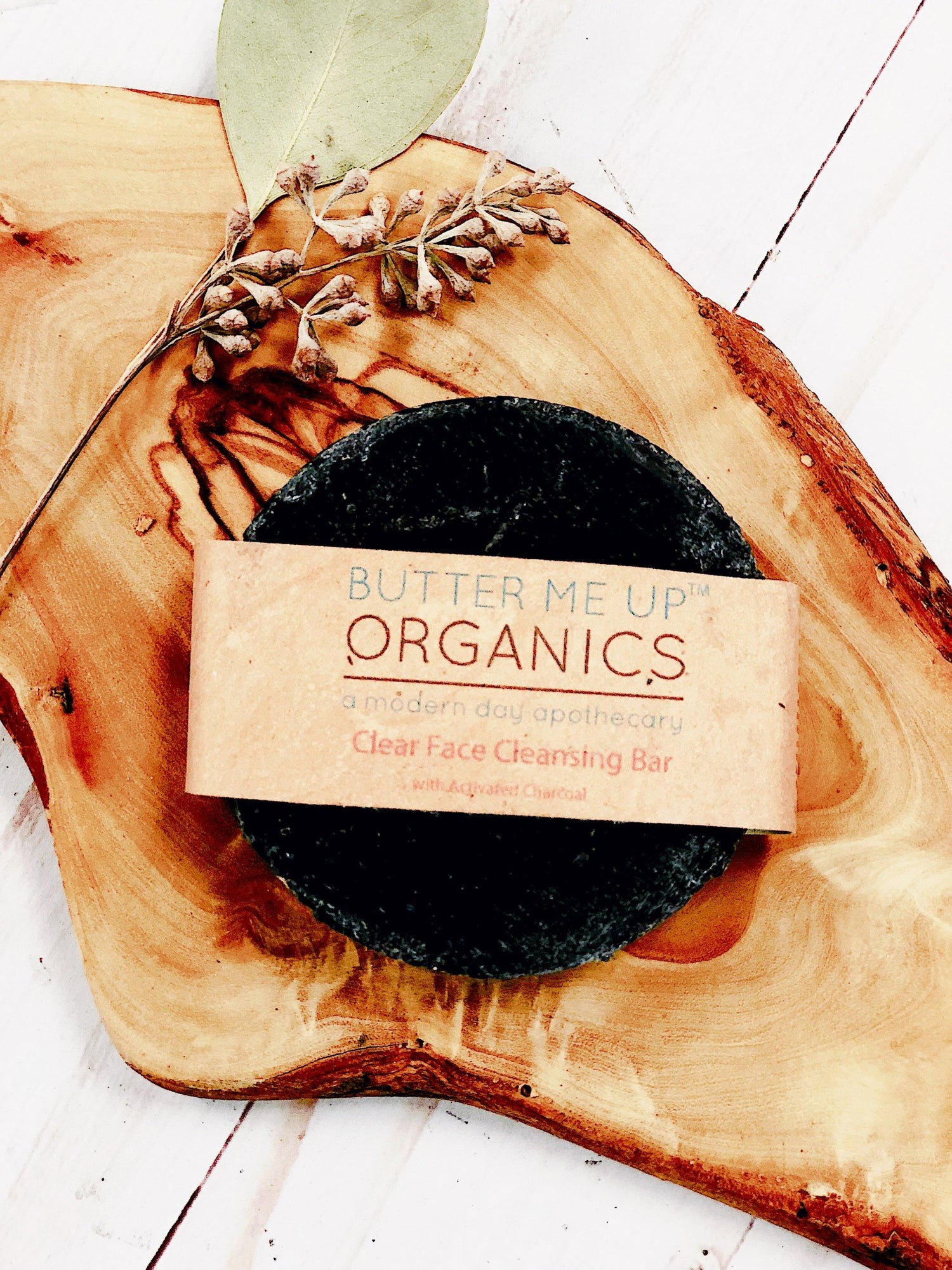Organic Activated Charcoal Face Bar