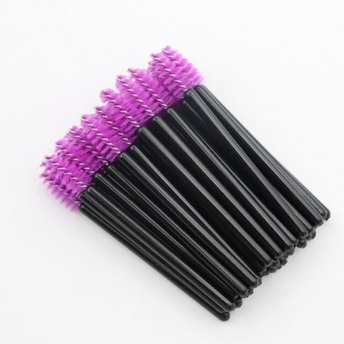 Pack of 50 Disposable Eyelash Spoolies