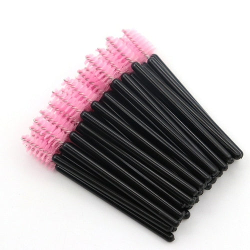 Pack of 50 Disposable Eyelash Spoolies