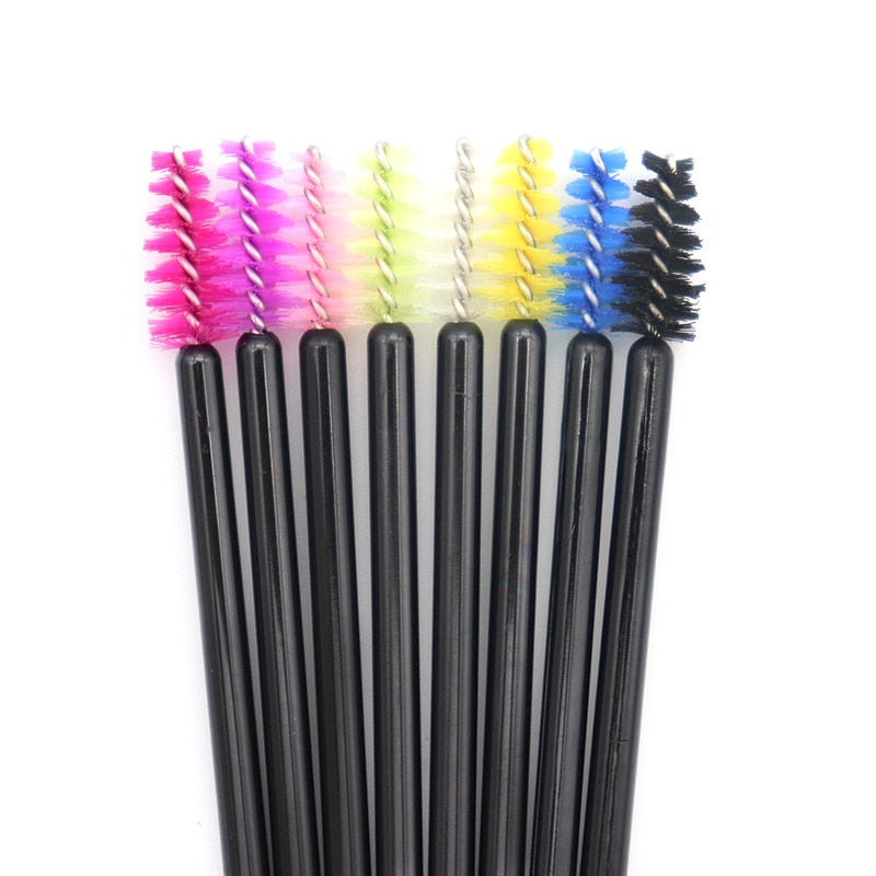 Pack of 50 Disposable Eyelash Spoolies