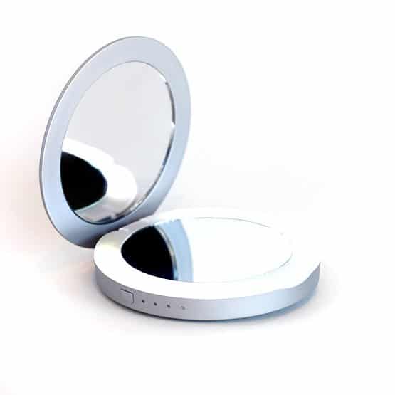 Beauty Bank Illuminating Portable Charger Mirror