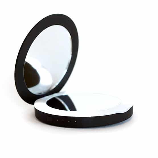 Beauty Bank Illuminating Portable Charger Mirror