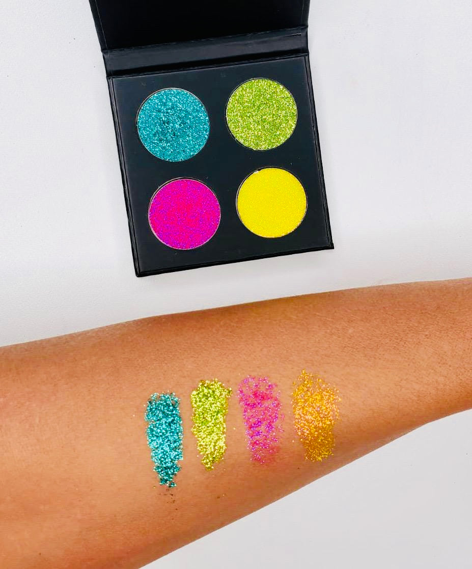 Shimmer & Glitter Mini Eyeshadow Palette