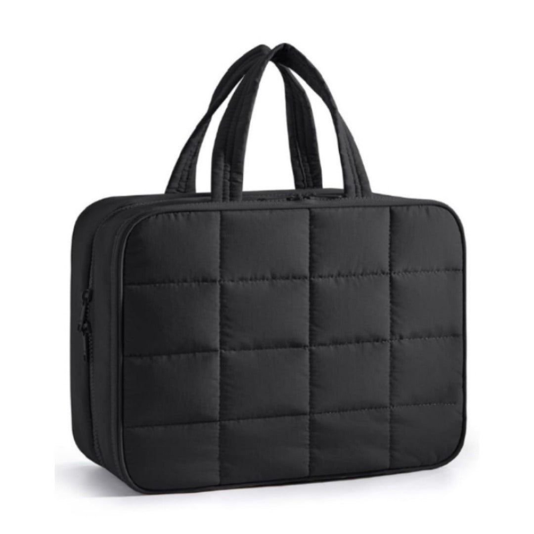Travel Toilet Bag with Jewelry Storage Compartment
