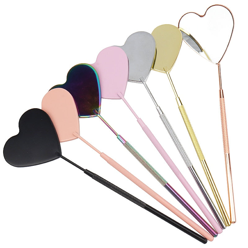 Eyelash Grafting Heart Mirror