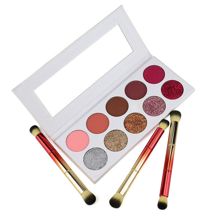 Luxe Matte Glitter Eyeshadow Palette