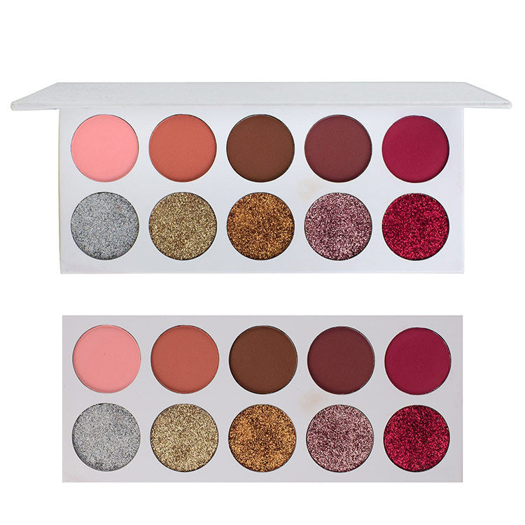 Luxe Matte Glitter Eyeshadow Palette