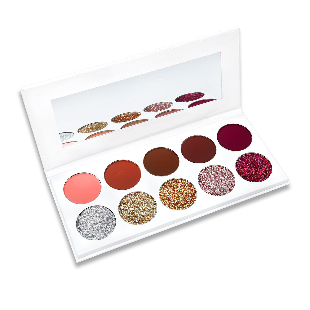 Luxe Matte Glitter Eyeshadow Palette