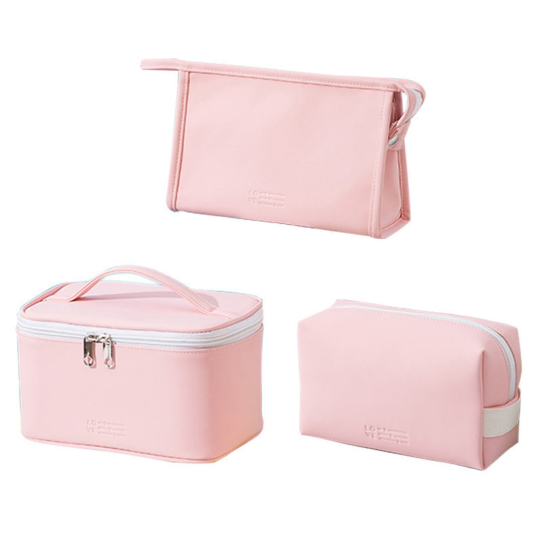 3-Piece Makeup Bag Set