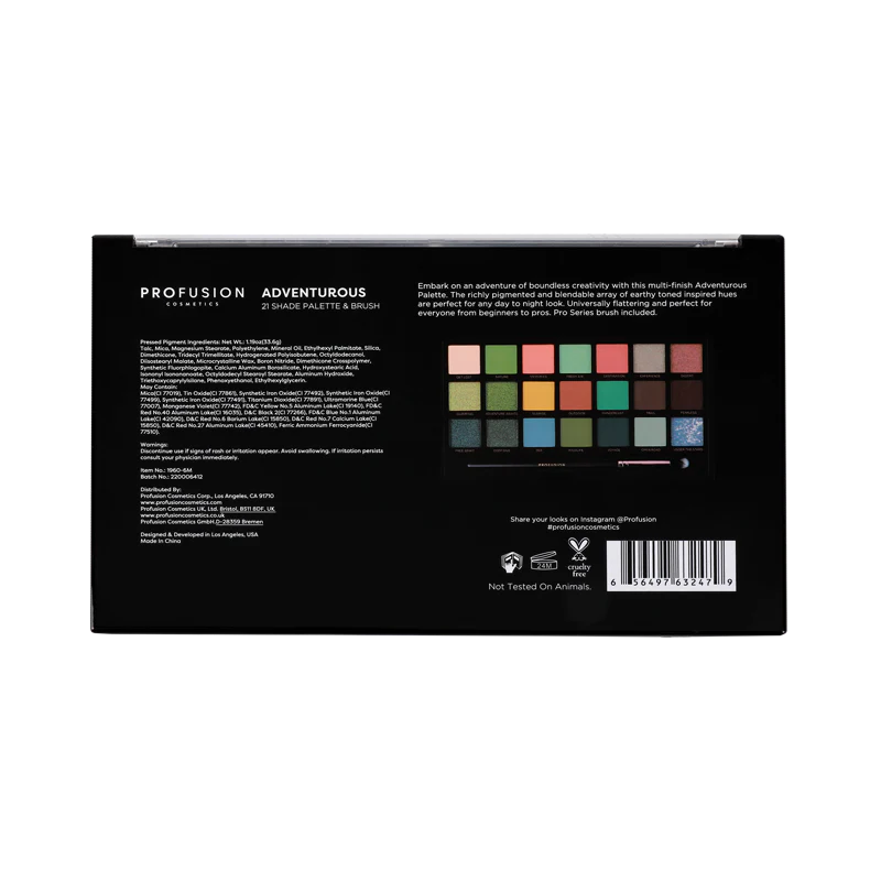 21-Shade Palette - Adventurous