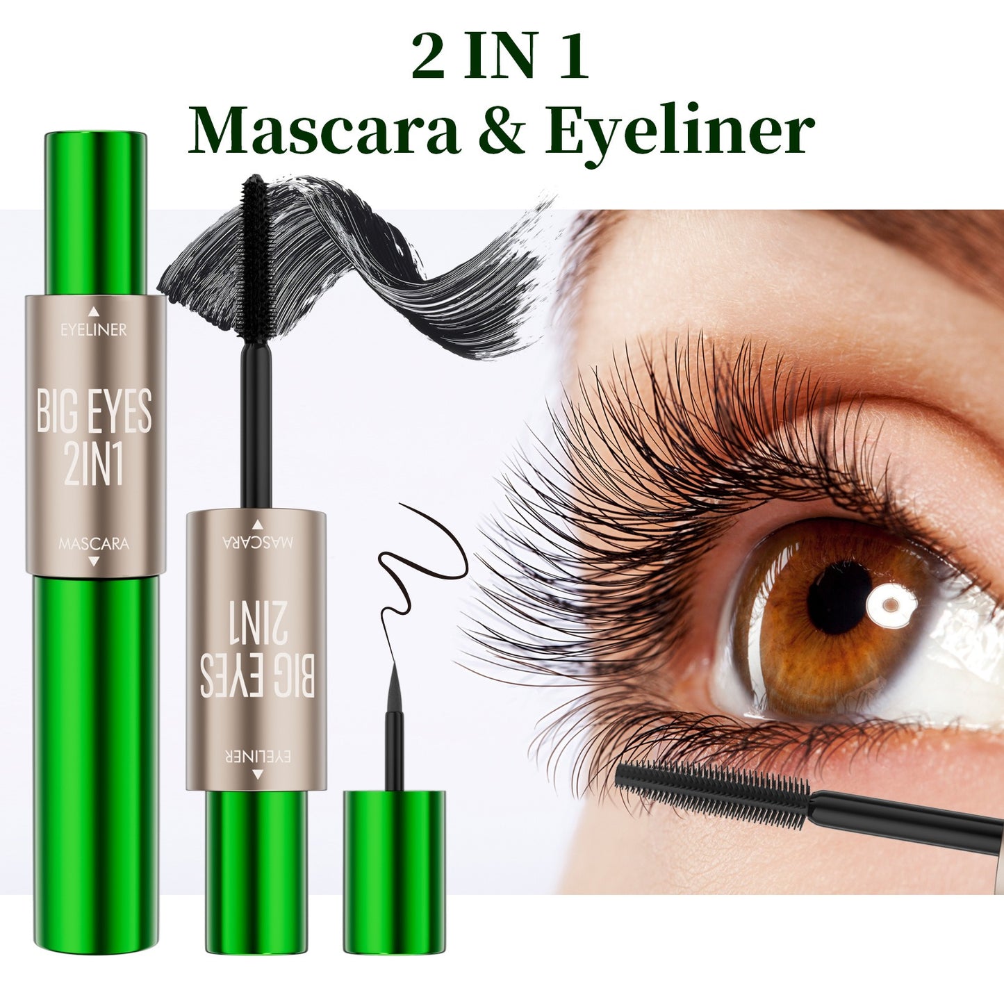 2-in-1 Long & Thick Double-Ended Mascara 1