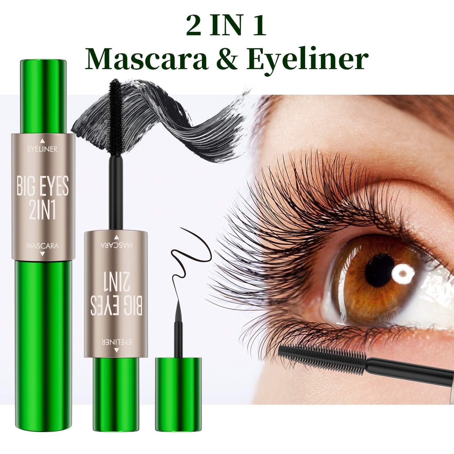 2-in-1 Long & Thick Double-Ended Mascara 1
