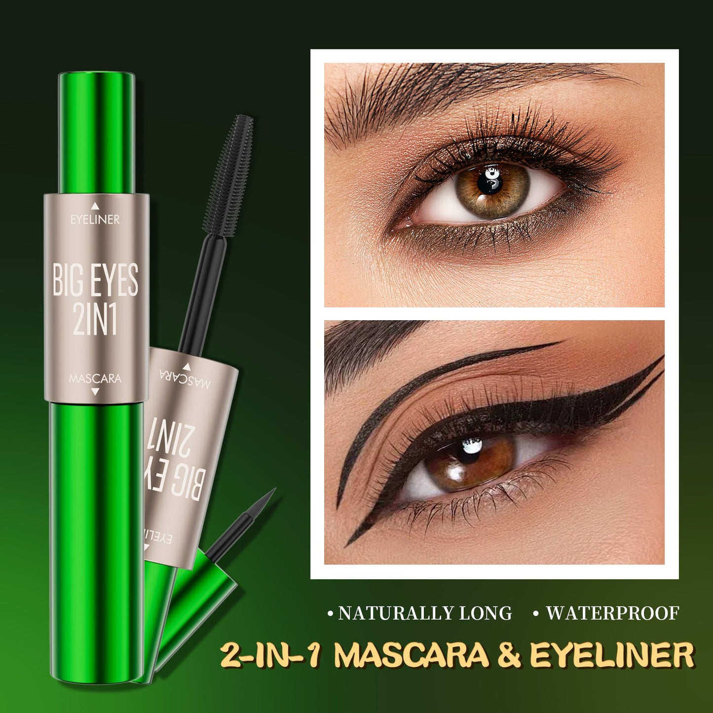 2-in-1 Long & Thick Double-Ended Mascara Photo
